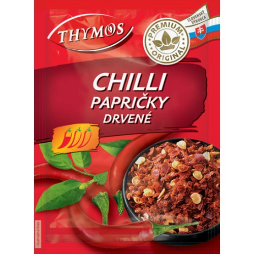 thymos chilli papričky drvené 8g