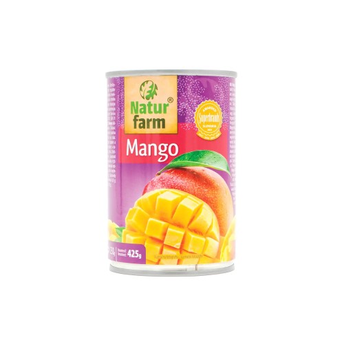 Naturfarm mango v sladkom náleve 425g