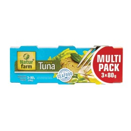 naturfarm tuniak v olivovom oleji – 4 x 80 g
